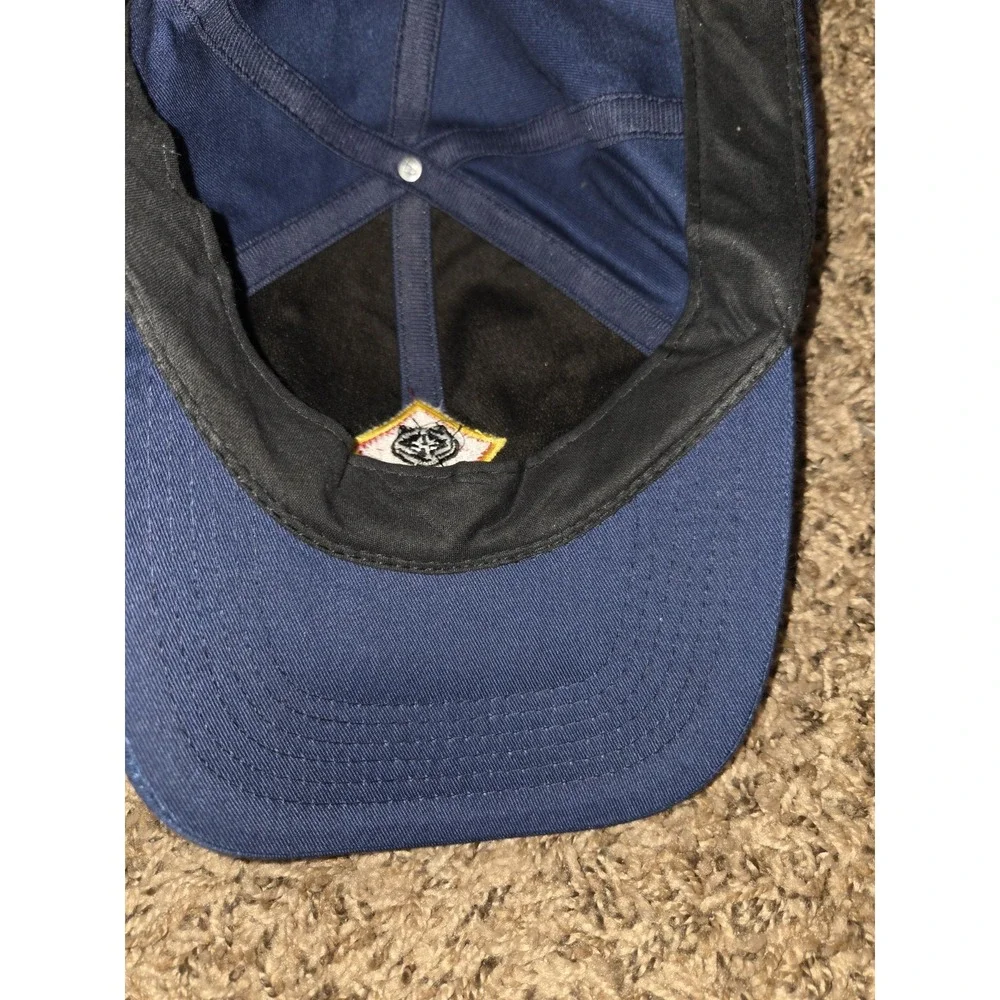 Boy Scouts Youth Hat Cap Yellow Blue One Size Adjustable Cub Scout Wolf